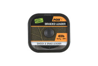 Fox EDGES Naturals Braided Leader x20M 40lb/18.1kg