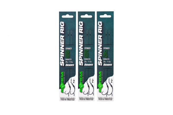 Korda Spinner Rig Spinner Barbless 25lb Size 6