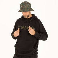 Trakker CR Logo Hoody Black Camo XL