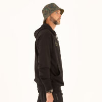 Trakker CR Logo Hoody Black Camo XL