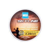 Nash Highline Mono UV Yellow 1000m 8lb 0.26mm