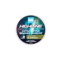 Nash Highline Floating Braid Green 35lb 0.28mm 600m
