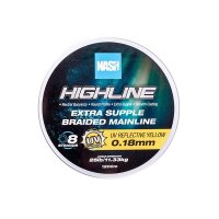 Nash Highline Floating Braid UV Yellow 35lb 0.28mm 1200m