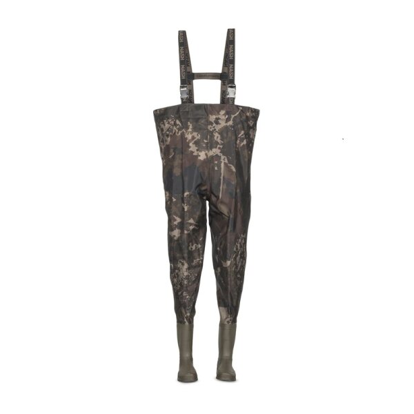Nash Zero Tolerance HD Waders Camo XL Size 11 (EU 45)
