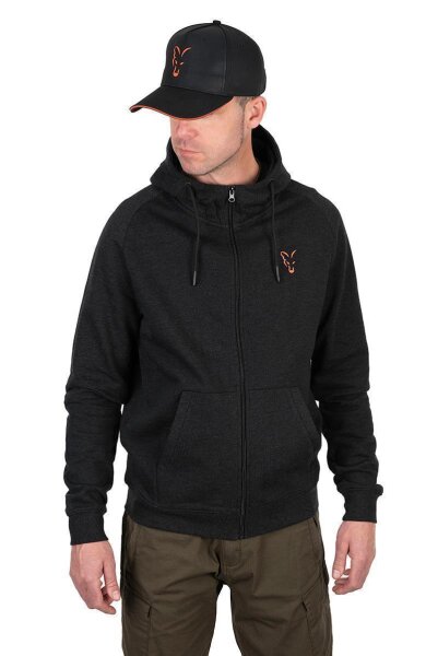 Fox Collection LW Hoody Black & Orange - XL