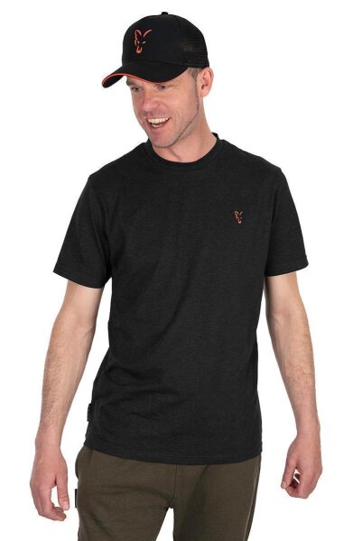 Fox Collection T Black & Orange - 3XL