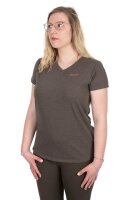 Fox WC V Neck T - M/12-14