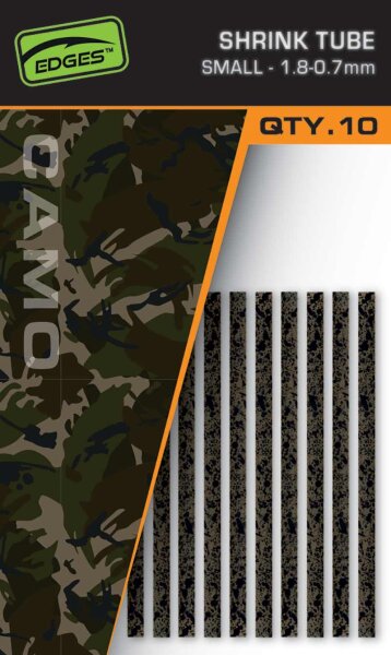 Fox Edges Camo Shrink Tube S 1.8-0.7mm x 10
