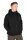 Fox Collection Sherpa Jacket Black & Orange - L