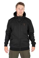 Fox Collection Soft Shell Jacket Black & Orange - 3XL