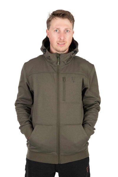 Fox Collection Soft Shell Jacket Green & Black - XL