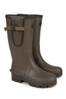 Fox Neoprene lined Camo/Khaki Rubber Boot (Size 8)