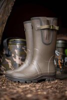 Fox Neoprene lined Camo/Khaki Rubber Boot (Size 8)
