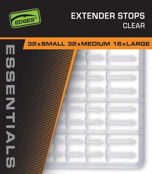 Fox Edges Extender Stops x 2 clear