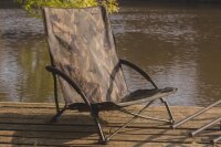 Solar Undercover Camo Foldable Easy Chair - Low