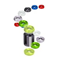 Solar Lock & Load Indicator End Caps - Set Of 2 - Green