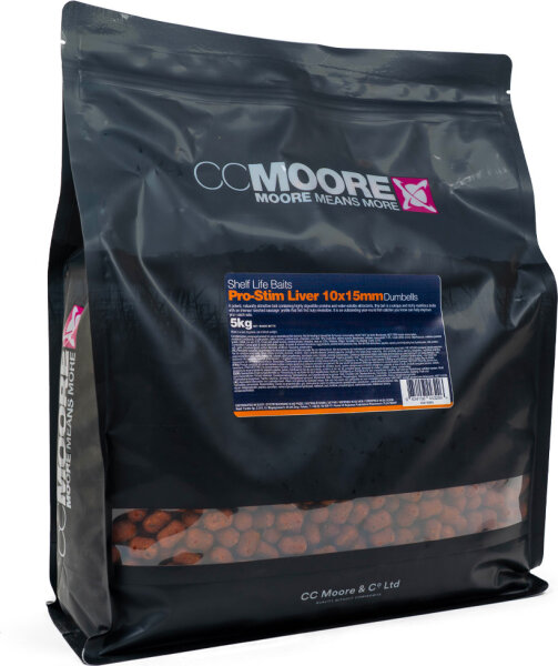 CCMoore Pro-Stim Liver 10X15mm Dumbells 5kg