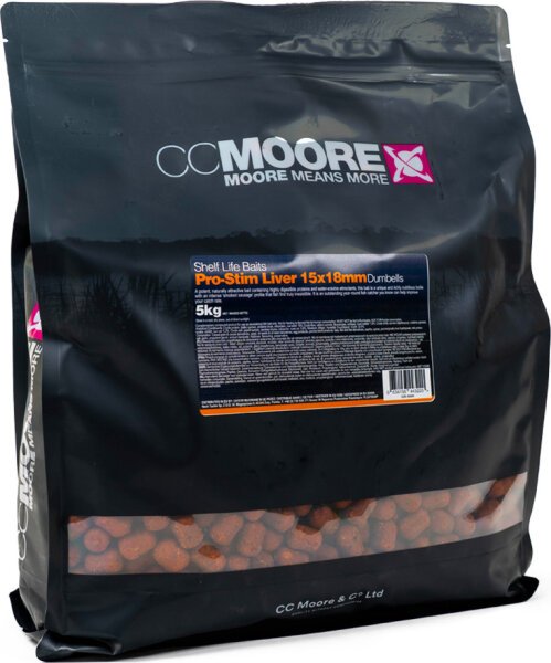 CCMoore Pro-Stim Liver 15X18mm Dumbells 5kg