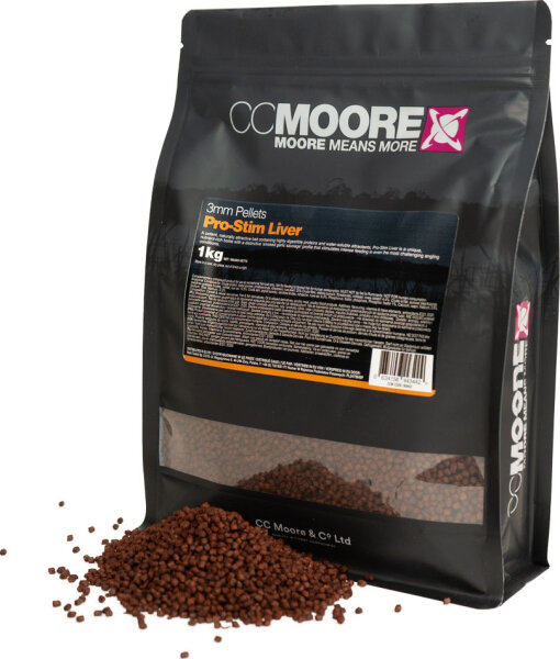 CCMoore Pro-Stim Liver Pellets 3mm 1kg