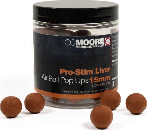CCMoore Pro-Stim Liver Air Ball Pop Ups 15mm