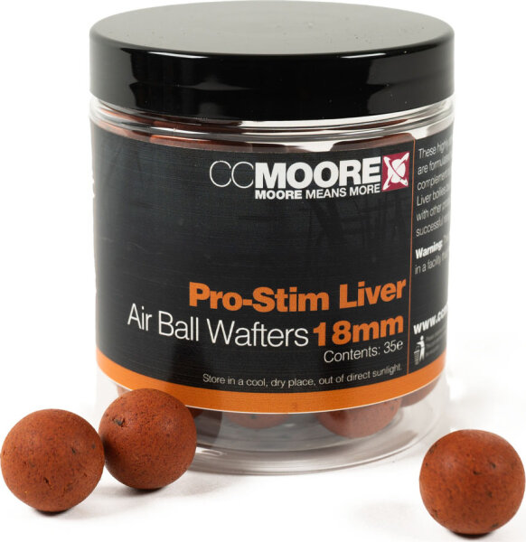 CCMoore Pro-Stim Liver Air Ball Wafters 18mm