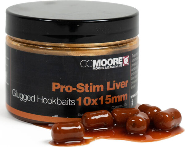 CCMoore Pro-Stim Liver Glugged Hookbaits