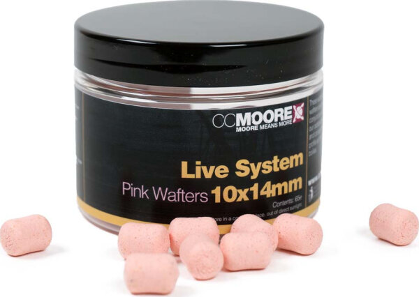 CCMoore Live System Pink Dumbell Wafters 10X14mm
