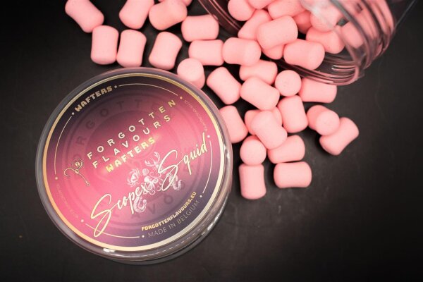 Forgotten Flavours Scopex Squid Wafters 15 x 12mm barrels washed pink