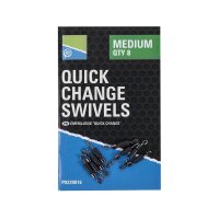Preston Quick Change Swivels - Medium