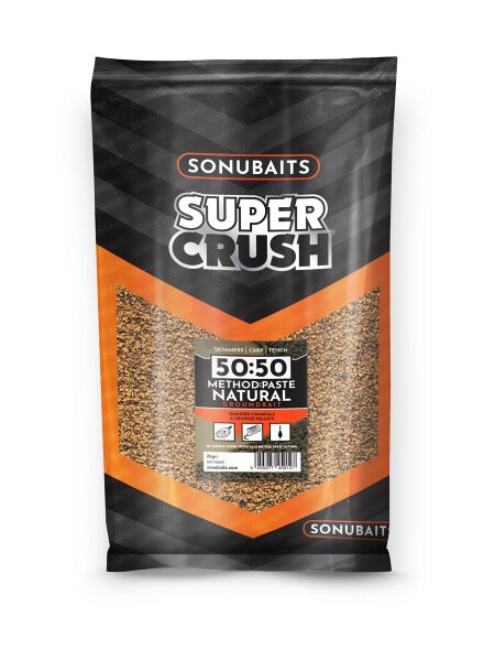 Sonubaits 50:50 Method & Paste - Natural Supercrush - 2Kg