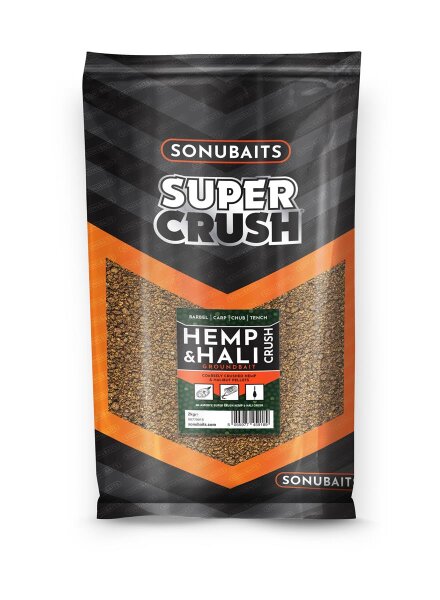 Sonubaits Hemp & Hali Crush Supercrush - 2Kg