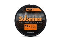 Fox  Submerge Orange sinking braid 600m 0.25mm 45lb/20.4kg