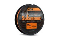 Fox  Submerge Orange sinking braid 600m 0.30mm 55lb/24.9kg