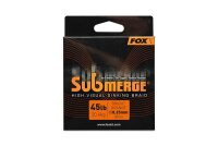 Fox  Submerge Orange sinking braid 600m 0.30mm 55lb/24.9kg