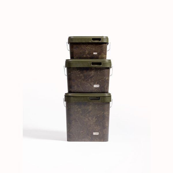 Nash Spot On Rectangular Bucket Camo 5L