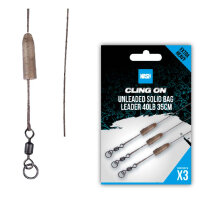 Nash Cling On Unleaded Solid Bag Leader 35cm