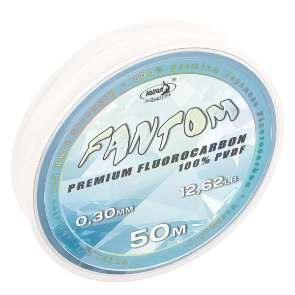Katran Fluorocarbon 100% Fantom 50m 0,35mm/7,52kg