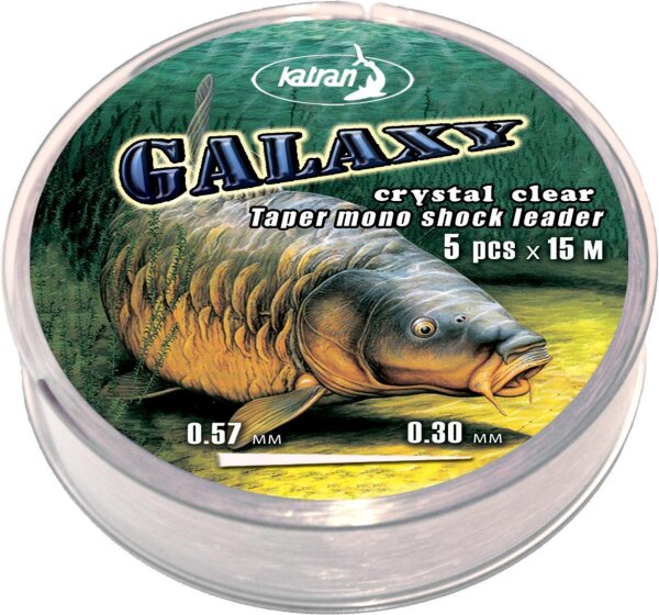 Katran Tapermono Shockleader Galaxy 0,26-0,57mm/ 5 x 12m