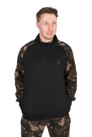 Fox LW Black / Camo QTR Zip medium