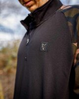 Fox LW Black / Camo QTR Zip medium