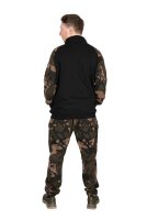 Fox LW Black / Camo QTR Zip medium