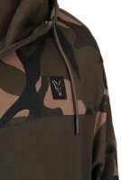 Fox LW Khaki / Camo Split Zip Hoody 2XL