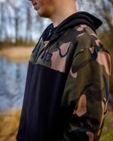 Fox LW BLack / Camo Split Zip Hoody large