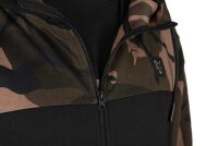 Fox LW BLack / Camo Split Zip Hoody large