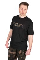 Fox Black / Camo Logo T large