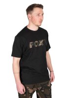 Fox Black / Camo Logo T large