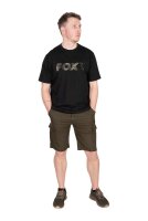 Fox Black / Camo Logo T 2XL