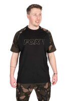 Fox Black/Camo Outline T-Shirt