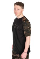 Fox Black / Camo Outline T - large
