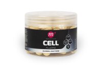 Mainline Cell Fluoro Dumbell Wafters - 12 x 15mm - White